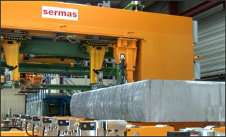 Slicing saw by SERMAS